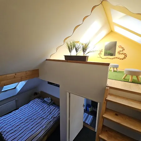 Big Spacious Family House Soustalova Street By Hifiklubbrno 아파트